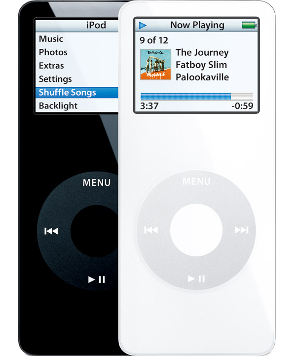 ipod nano با 2 گیگابایت حافظه